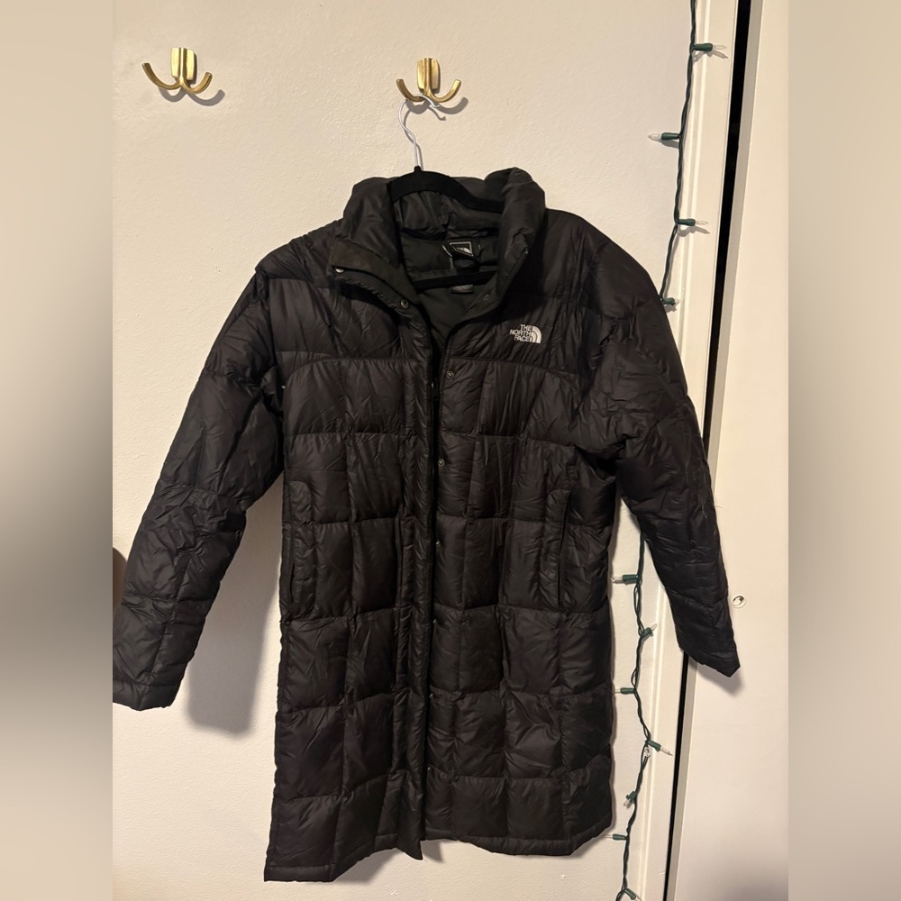 The North Face Women's Long Black Puffer Jacket